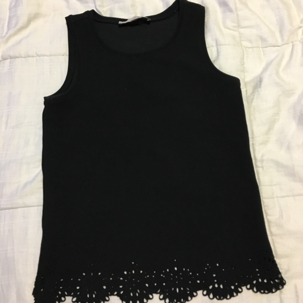 SOLD - Elegant black LOFT top